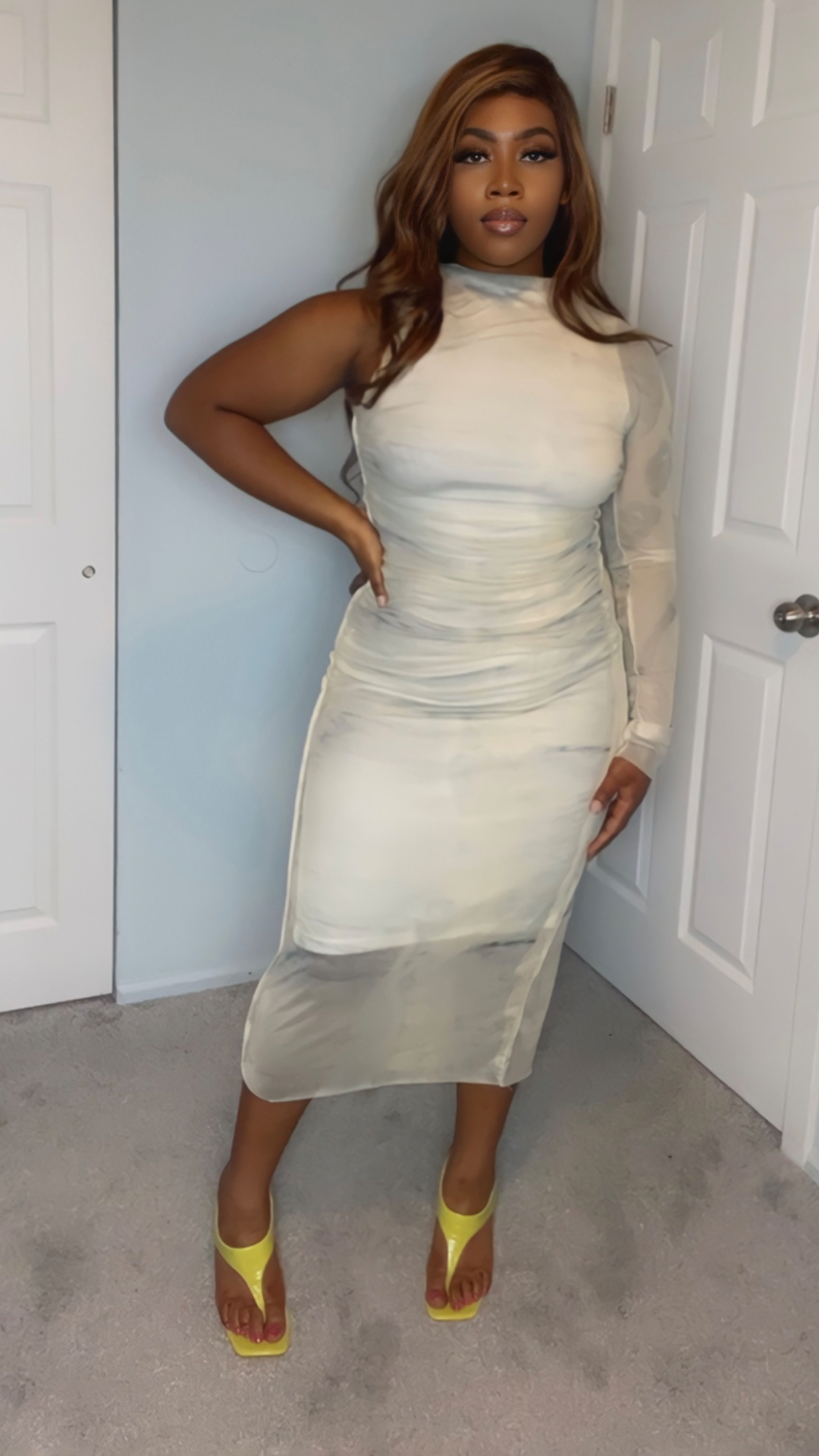 Trixie Midi Dress - Twice the Charm