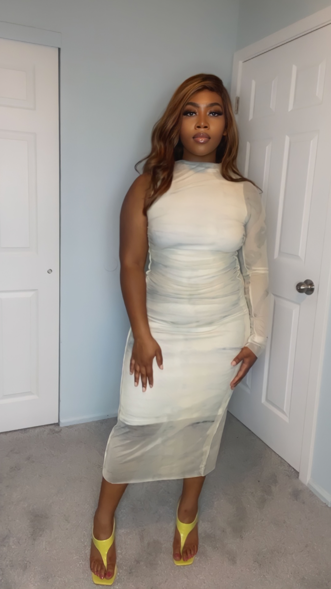 Trixie Midi Dress - Twice the Charm