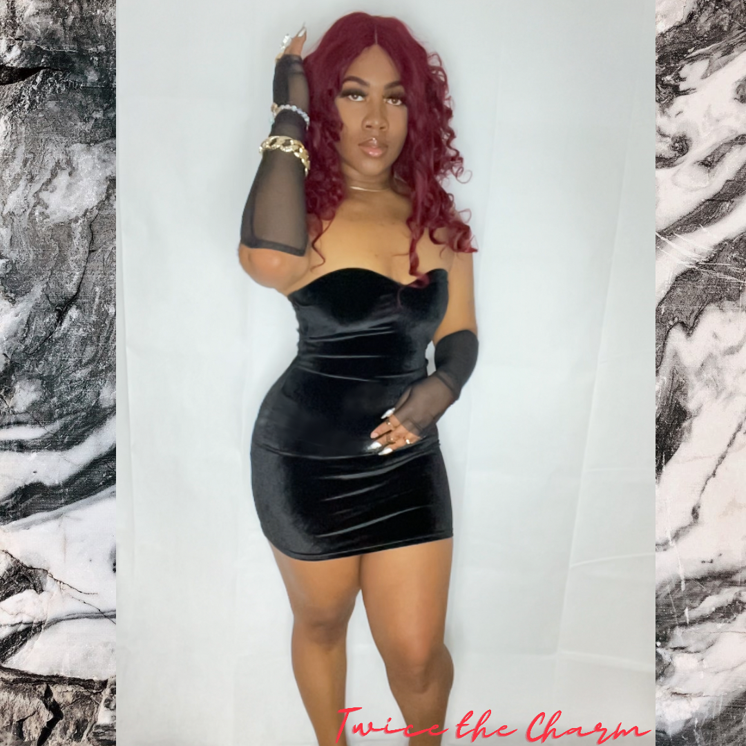 Black Widow Dress - Twice the Charm