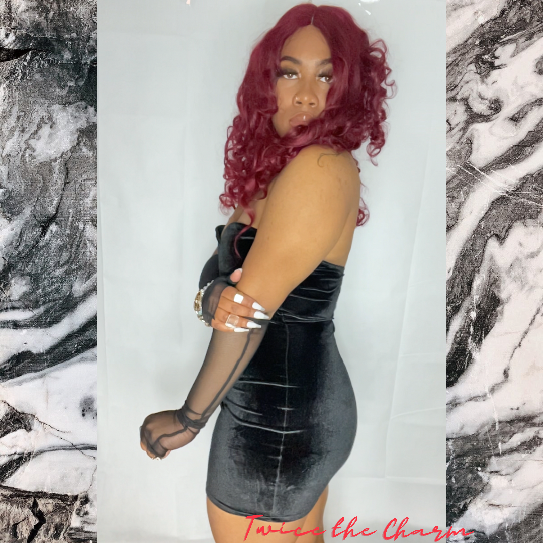 Black Widow Dress - Twice the Charm